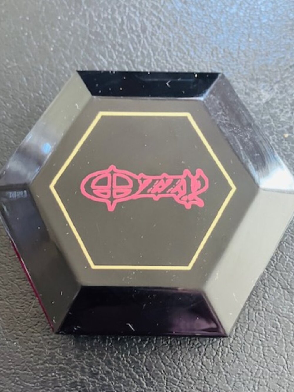 RARE Ltd Ed Ozzy Osbourne Bark at The Moon Highlighter Shimmer Compact Vegan
